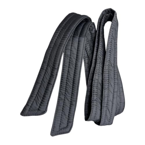 Baoblaze Damen Winter Puffer Daunenmantel Gürtel Mantel Taillengürtel Korsett Mode Dame Schärpe, Matt-schwarz von Baoblaze