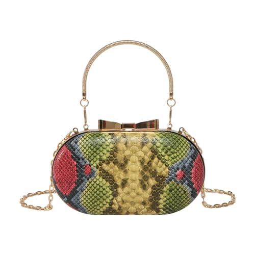 Baoblaze Frau Abendbeutel Crossbody Tasche 18,5 x 5 x 10 cm -Tasche zum täglichen Gebrauch einkaufen, Mischfarbe von Baoblaze