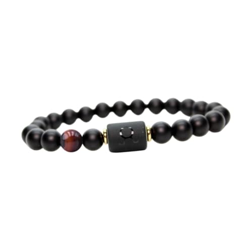 Baoblaze Frauen Armband Perlen Armband Glückspaar Schmuck Link Bangle 12 Sternbänder Armbänder Handgelenk Kette für Abendessen Engagement von Baoblaze