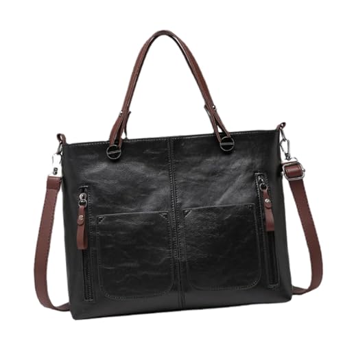 Baoblaze Frauen Umhängetasche Sommer Umhängetasche Weibliche Handtasche für Geburtstag Frühling Reisen, Schwarz von Baoblaze