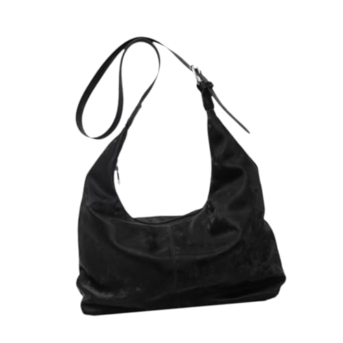 Baoblaze Frauen Umhängetasche vielseitige Elegante Unterarmtasche für Straßenarbeiten im Freien im Freien im Sommer, Schwarz von Baoblaze