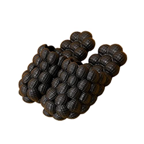 Baoblaze Hausschuhe Slide Sandalen Rutschfeste Damen Herren Duschschuhe für Schlafzimmer Outdoor Indoor, Schwarz 42 von Baoblaze