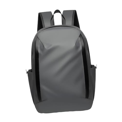 Baoblaze Herren-Reiserucksack, Handtasche, Mehrzweck-Laptop-Rucksack aus wasserabweisendem Nylon, Grau von Baoblaze