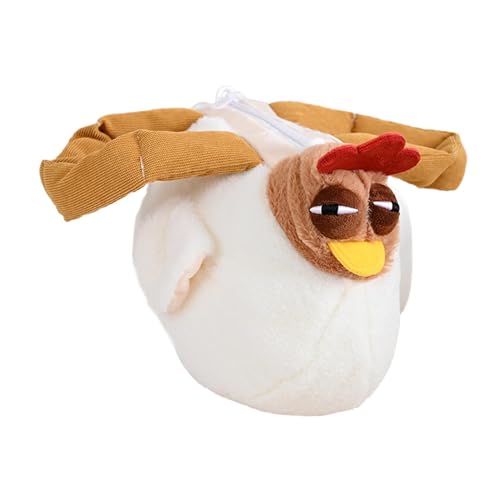 Baoblaze Huhn-Geldbörse, Einkaufstasche, süße, lässige Tasche für Straßenpartys, Geburtstagsgeschenke, Reisen, kein Schultergurt von Baoblaze