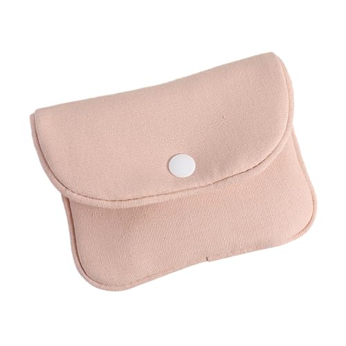 Münzgeldbörse, Kosmetik-Aufbewahrungstasche, niedliche tragbare Münztasche, einfache Mini-Geldbörse, kleine Tasche zum Aufbewahren von Kopfhörern, Rosa von Baoblaze