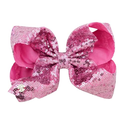 Baoblaze Schleife Haarspange Haarnadel Mode Haarspangen Kopfbedeckung Haarschleife Kinder Schleife Kopfschmuck für Weihnachten Hochzeit Party Frauen, Rosa von Baoblaze