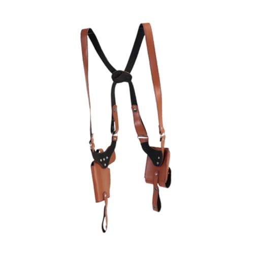 Baoblaze Schultergurttasche für Männer und Frauen, modische Hüfttasche, Kostüm, verstellbare doppelte Schultertasche zum Radfahren auf der Straße von Baoblaze