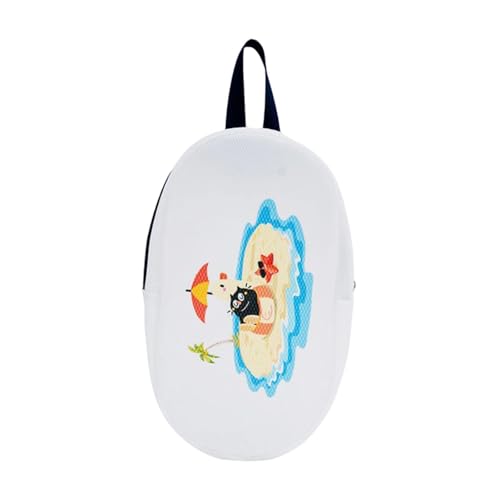 Baoblaze Strandbeutel Handtasche Tragbarer Multifunktional Sport Waterfof Gym Tasche Summer Modern Women Schwimmbeutel Toilettenbeutel, 23cmx7.5cmx36cm von Baoblaze