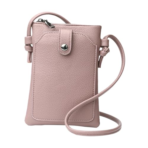 Baoblaze Telefon Geldbörse Kleidung Zubehör Kompakte Brieftasche Tasche für Casual Handy Mädchen, ROSA von Baoblaze