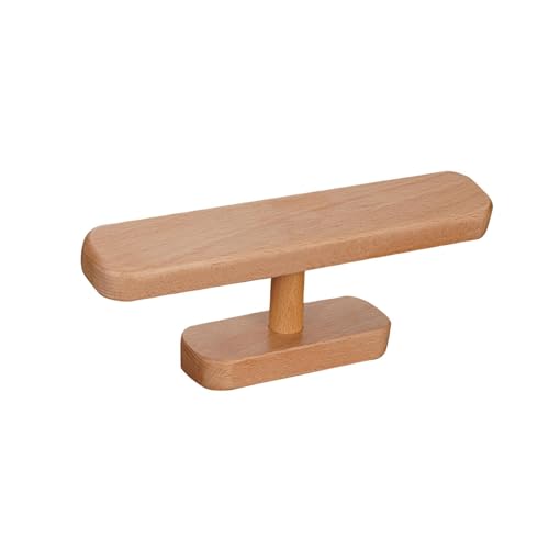 Baoblaze Uhrenhalter aus Holz, Uhrenständer für Männer und Frauen, moderner Uhrenständer, Schmuckaufbewahrungs-Organizer für Geschäfte, Zuhause, Buche, S von Baoblaze