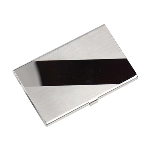 Baoblaze Visitenkartenhalter -Geldkarten -Kartenhalter Freund Geschenke Profi minimalistische Edelstahlkartenkoffer für Männer und Frauen, Style C von Baoblaze