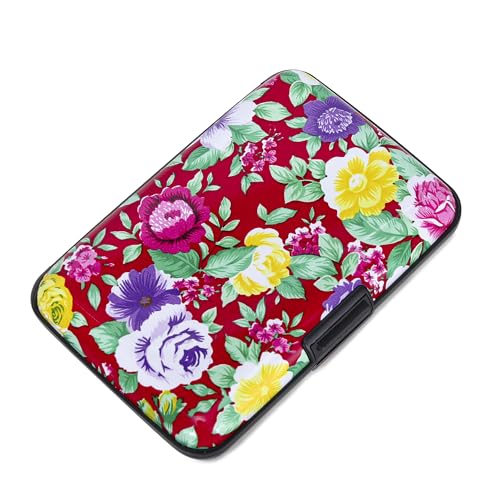 Kreditkartenetui, Mini-RFID, kleine Aluminium-Karten-Brieftasche, blockierend, schlankes Metall-Visitenkartenetui, RFID-blockierende Vordertasche, Hartschalen-Etui für Männer und Frauen, Violette, Kreditkartenetui, Mini-RFID, kleine Aluminium-Karten-Brieftasche, blockierend, schlankes Metall-Visitenkartenetui, RFID-blockierende Vordertasche, Hartschalen-Etui für Männer und Frauen, Violette, von Baocool