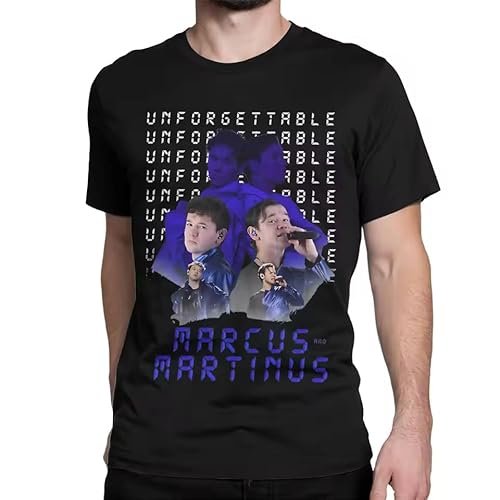 Vintage Marcus and Martinus T Shirts Unforgettable Eurovision Sweden Merch T-Shirts Black M von BaohuLDWwde5a