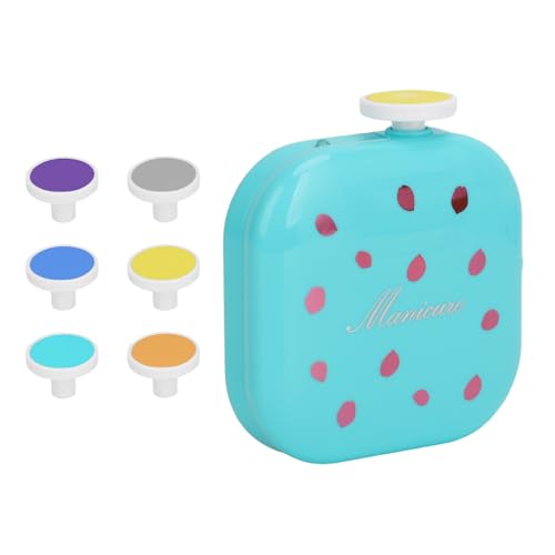 Baoqifong Baby Nagelknipser Elektrisch,USB wiederaufladbarer Nagelknipser für Kleinkinder - Maniküregerät Mit LED-Beleuchtung Und 6 Schleifaufsätzen Für Unterwegs Zuhause Salon von Baoqifong