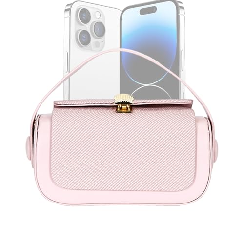 Baoqifong Schultertasche, Reisetasche, Stoff Umhängetasche mit Klappe Griff und Reißverschluss Elegante Damenhandtasche für Business Hochzeit Freizeit von Baoqifong