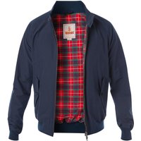 Baracuta Herren Blouson blau Baumwolle unifarben von Baracuta