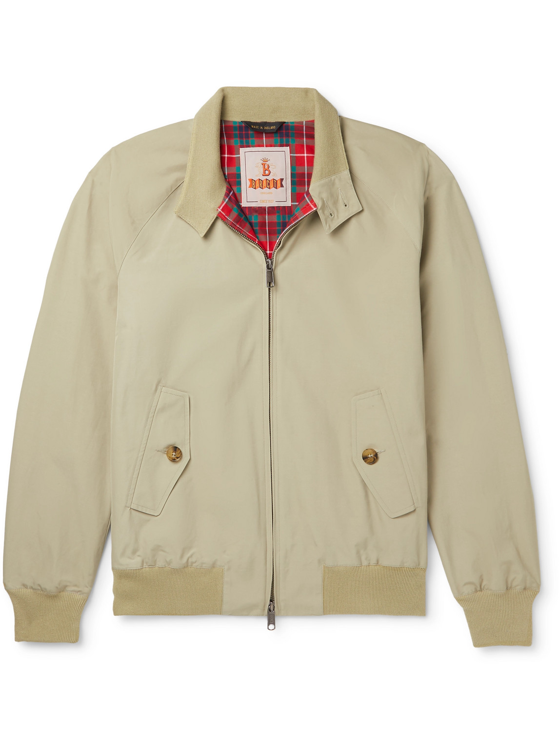 Baracuta - G9 Cotton-Blend Harrington Jacket - Men - Neutrals - UK/US 36 von Baracuta