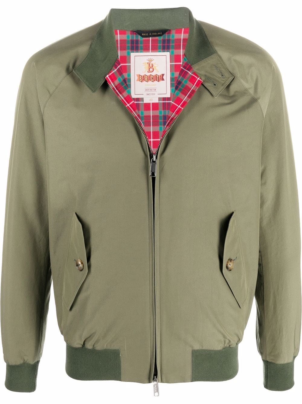 Baracuta G9 Harrington-Bomberjacke - Grün von Baracuta