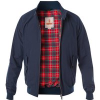 Baracuta Herren Blouson blau Baumwolle unifarben von Baracuta