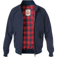 Baracuta Herren Blouson blau Baumwolle unifarben von Baracuta