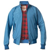 Baracuta Herren Blouson blau Baumwolle unifarben von Baracuta