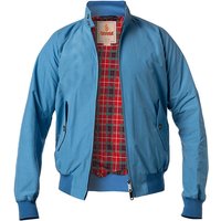 Baracuta Herren Blouson blau Baumwolle unifarben von Baracuta