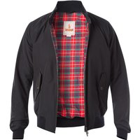Baracuta Herren Blouson blau Baumwolle unifarben von Baracuta