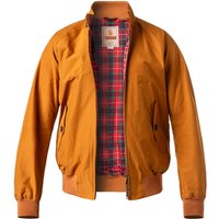 Baracuta Herren Blouson braun Baumwolle unifarben von Baracuta