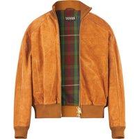 Baracuta Herren Blouson braun Veloursleder unifarben von Baracuta