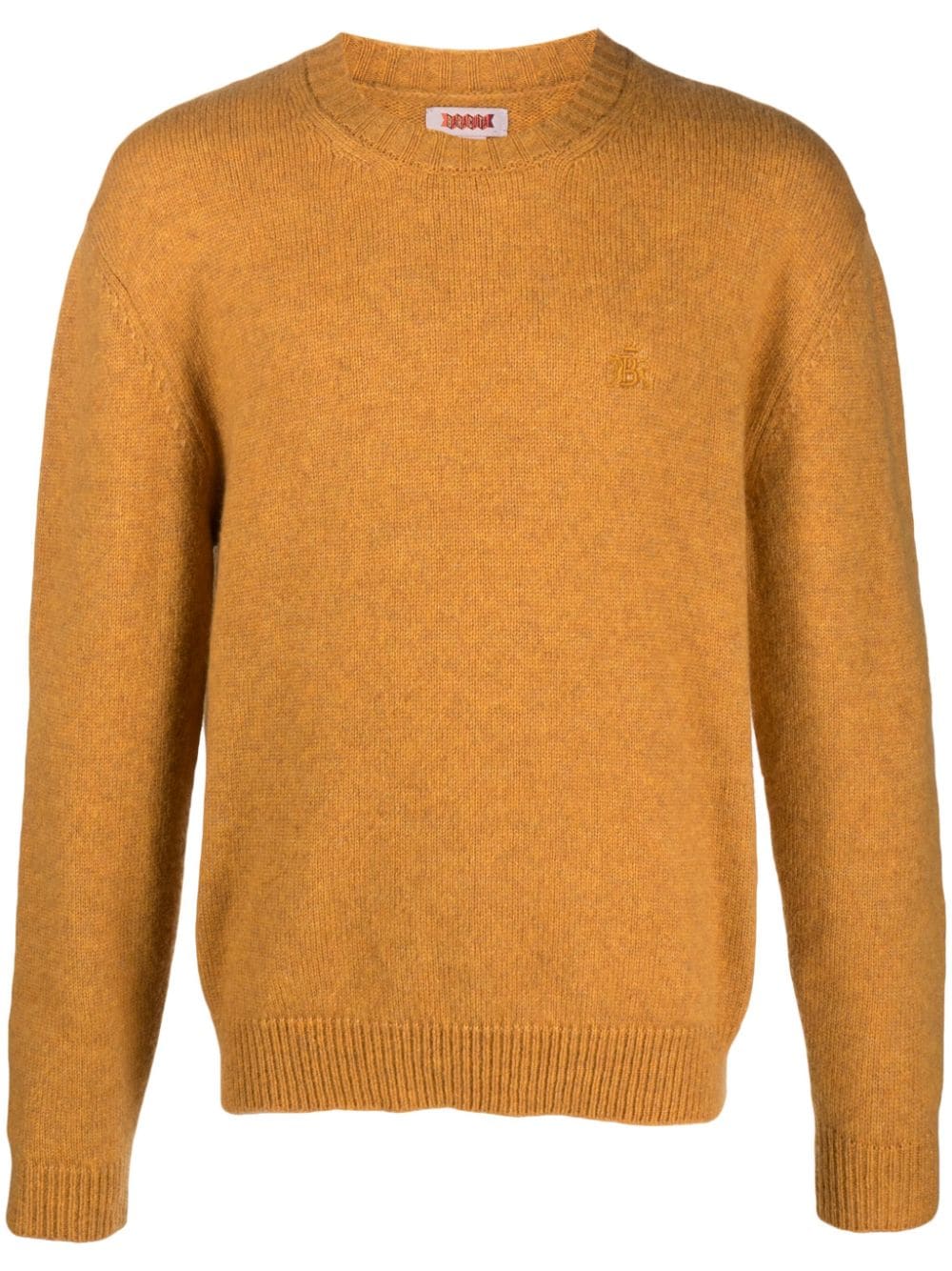 Baracuta Pullover mit Logo-Stickerei - Gelb von Baracuta