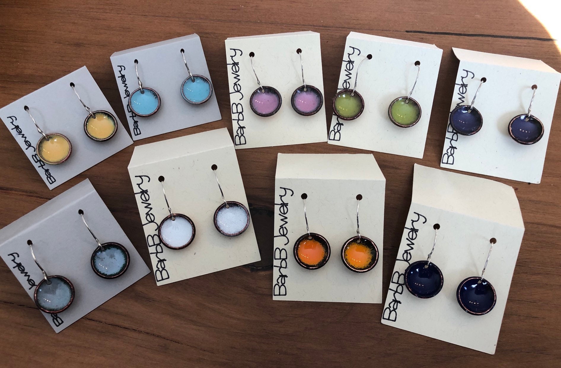 Vergrößern Kupfer Penny Ohrringe Vergrößern Kupfer Penny Ohrringe von BarbBJewelry