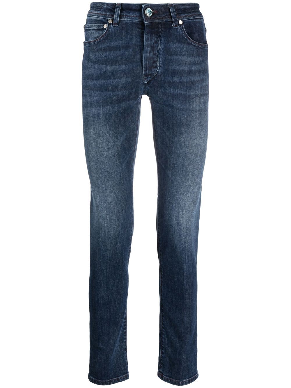 Barba Klassische Slim-Fit-Jeans - Blau von Barba