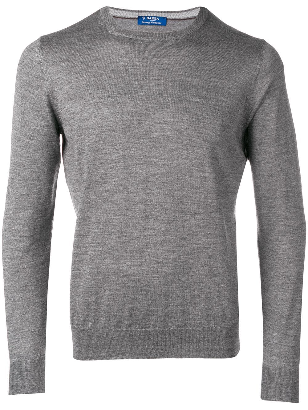 Barba Klassischer Pullover - Grau von Barba