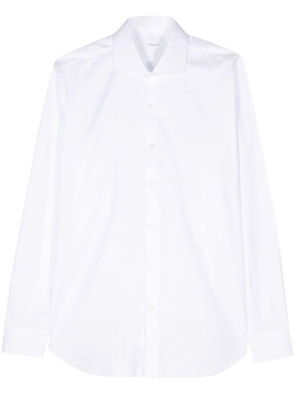 Barba Hemd aus Jacquard - Weiß von Barba