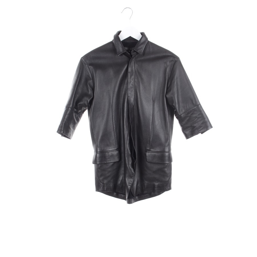 Barbara Bui Lederjacke 34 Schwarz von Barbara Bui