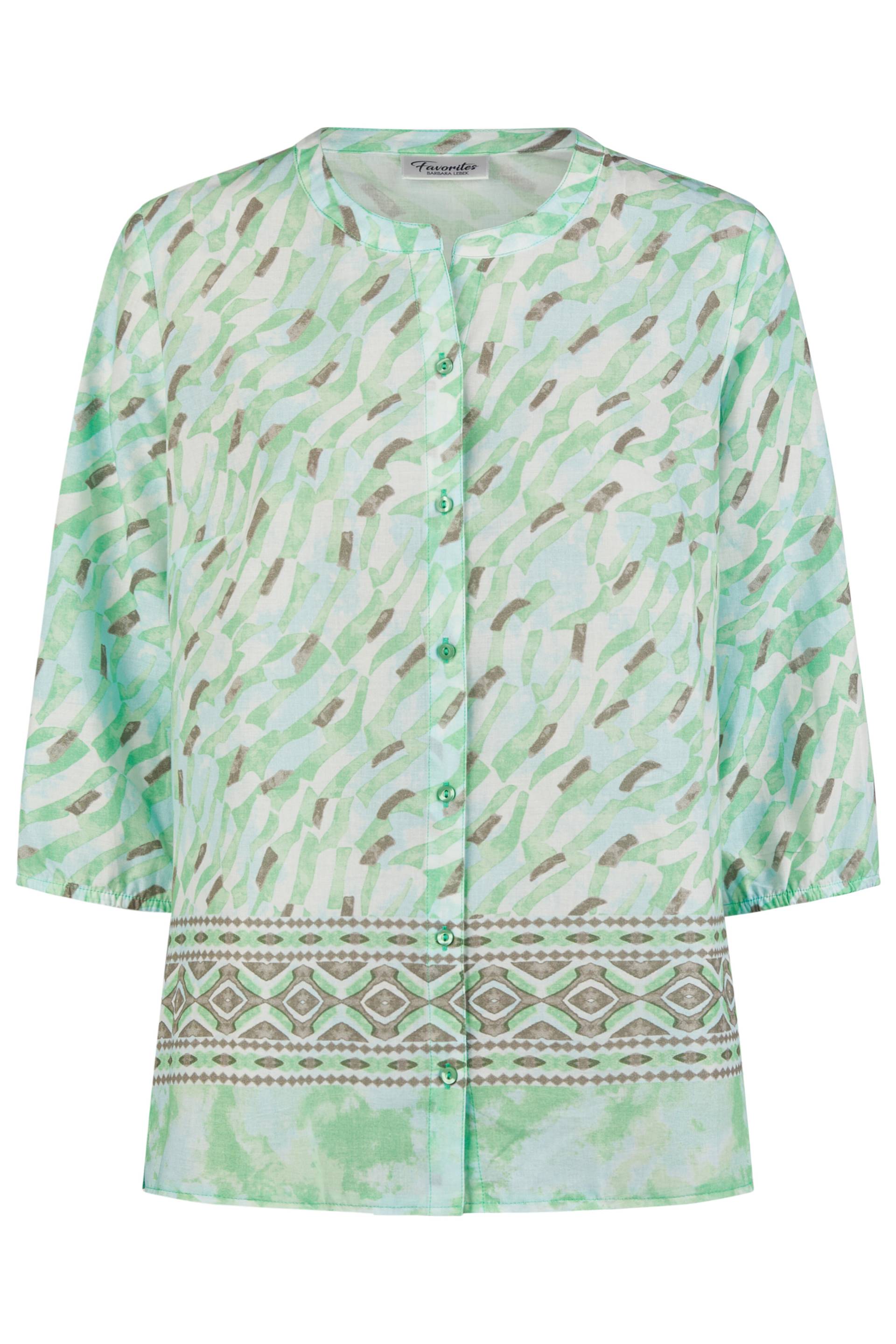 Barbara Lebek - Blusen green/wood/dust/offwhite - Gr. - 46 von Barbara Lebek