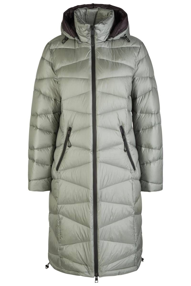 Barbara Lebek - Daunenmantel mit Kapuze sage - Gr. - 46 von Barbara Lebek