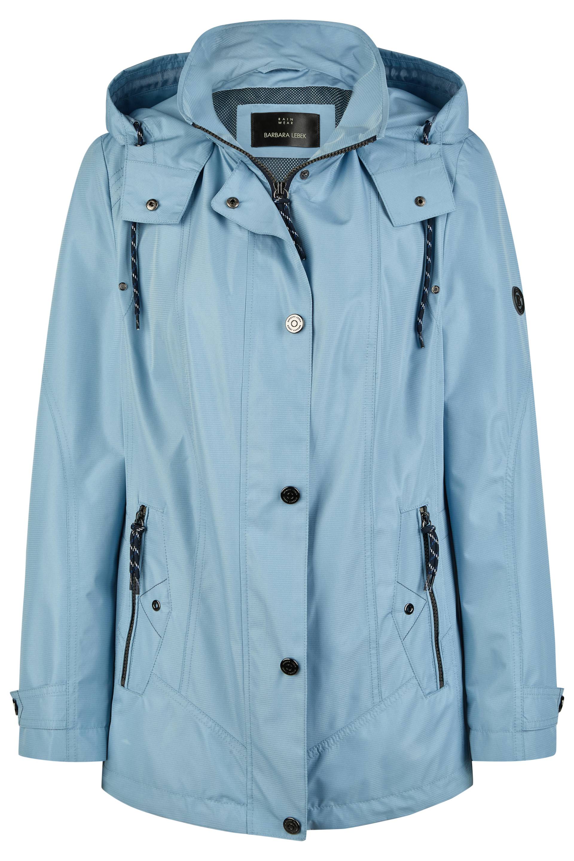 Barbara Lebek - Funktionsjacke mit Kapuze sky blue - Gr. - 50 von Barbara Lebek