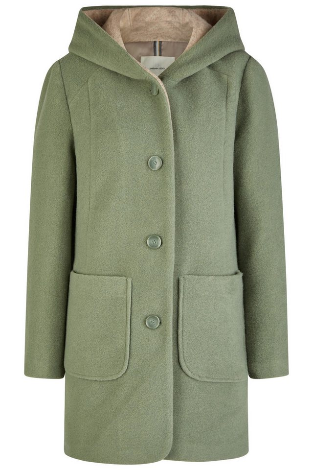 Barbara Lebek Hybridjacke Wolljacke mit Kapuze von Barbara Lebek