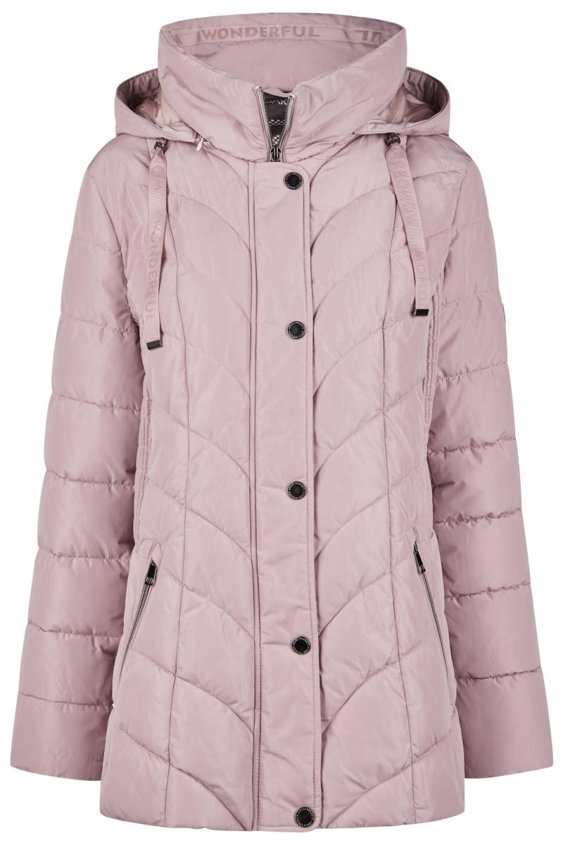 Barbara Lebek - Jacke Down Free mit Kapuze dusty rose - Gr. - 48 von Barbara Lebek