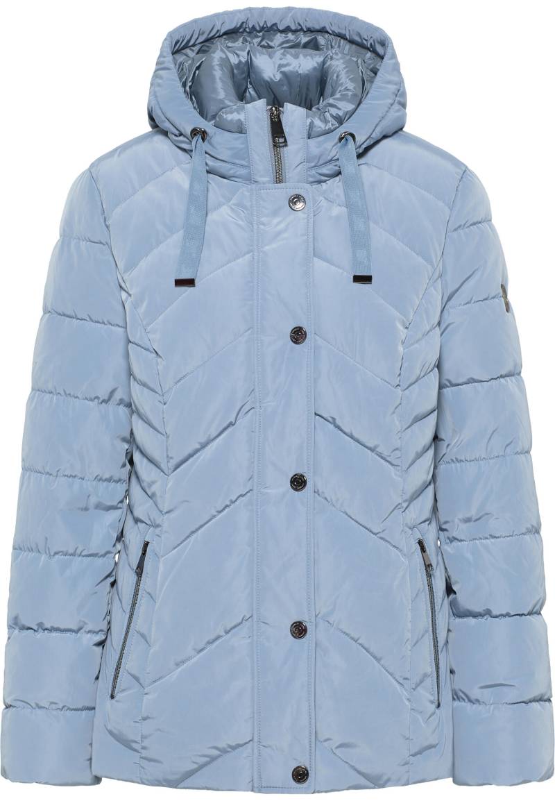 Barbara Lebek - Jacke Down Free mit Kapuze ice blue - Gr. - 50 von Barbara Lebek