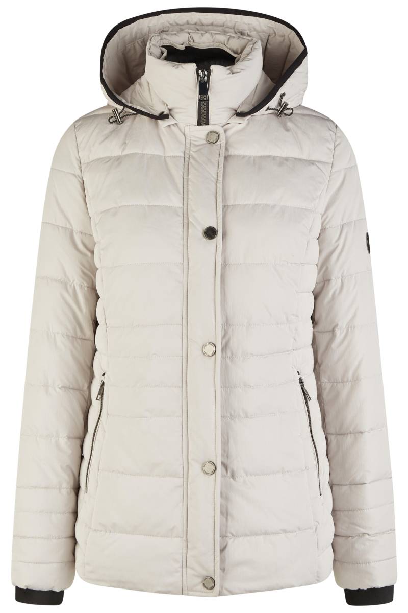 Barbara Lebek - Jacke Down Free mit Kapuze stone - Gr. - 42 von Barbara Lebek