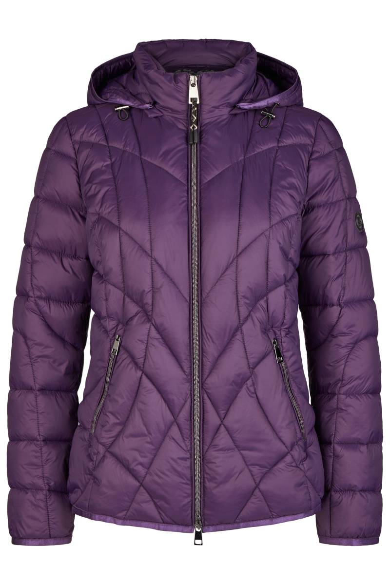 Barbara Lebek - Jacke Down Free mit Kapuze violet - Gr. - 42 von Barbara Lebek