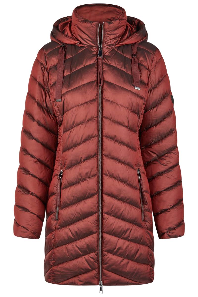 Barbara Lebek - Jacke Sorona mit Kapuze wine - Gr. - 38 von Barbara Lebek