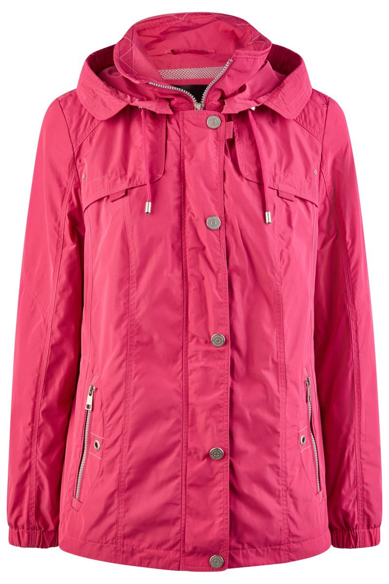 Barbara Lebek - Jacke mit Kapuze raspberry - Gr. - 50 von Barbara Lebek