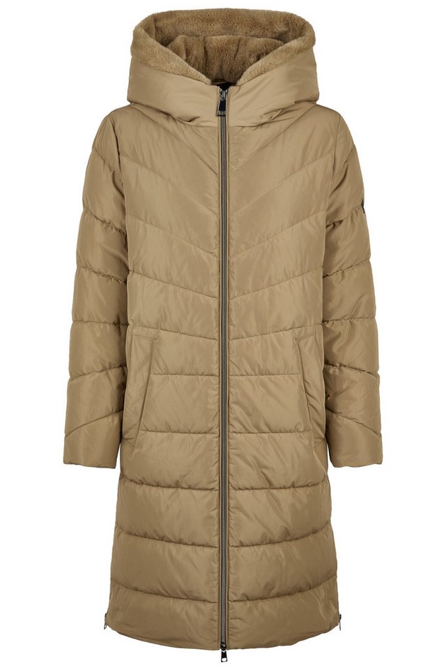 Barbara Lebek Kurzmantel Mantel mit Webpelz von Barbara Lebek