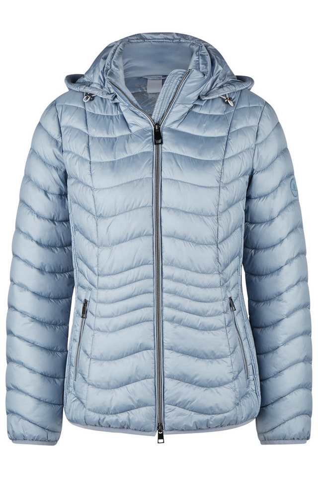 Barbara Lebek Langjacke Jacke Stepp mit Kapuze von Barbara Lebek