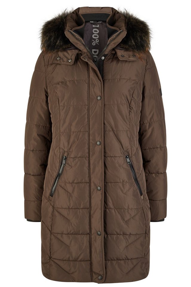 Barbara Lebek Langmantel Mantel mit Kapuze Winter von Barbara Lebek