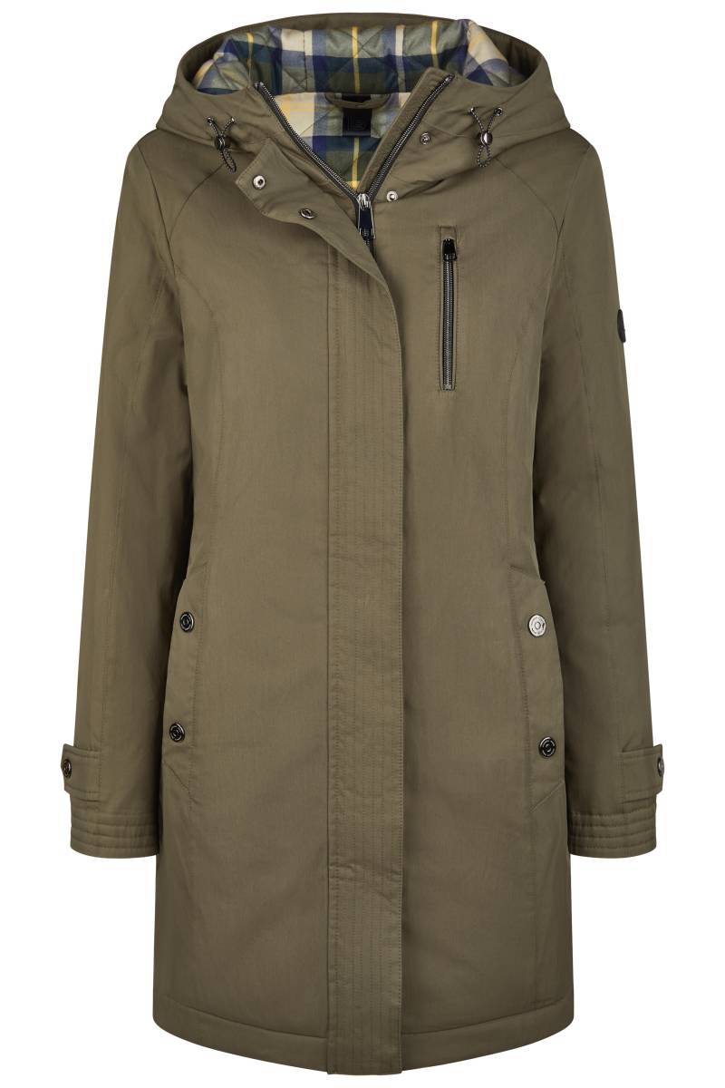 Barbara Lebek - Parka mit Kapuze dark olive - Gr. - 40 von Barbara Lebek