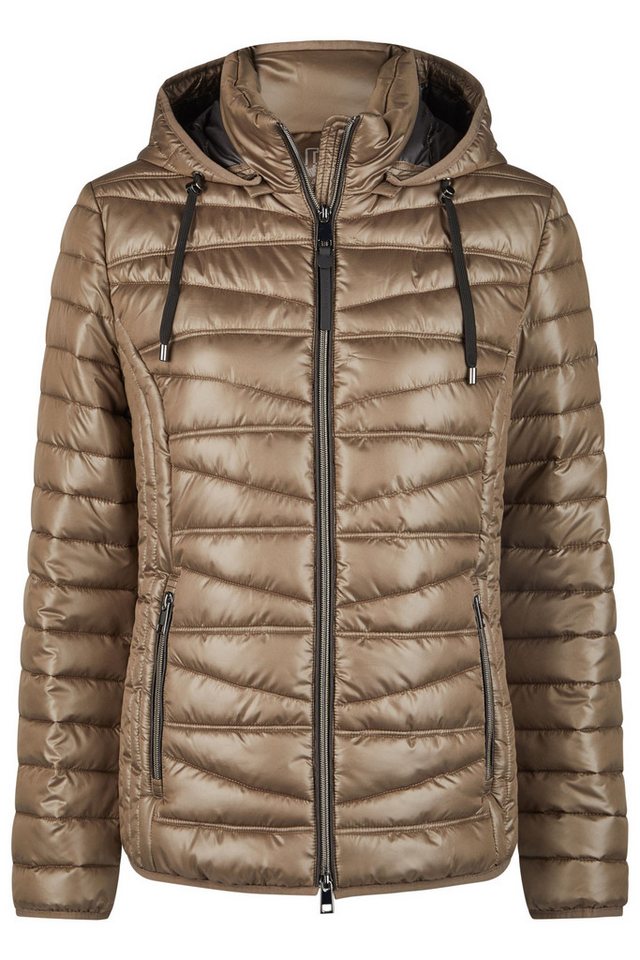 Barbara Lebek Steppjacke Übergangsjacke oder Herbstjacke mit abnehmbarer Kapuze von Barbara Lebek